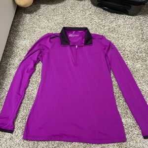Nike Purple Golf Long Sleeve
